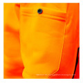 Chaqueta Parka de seguridad para hombre amarillo / naranja Sudadera con capucha y forro polar Jumper Safety Workwear Pockets